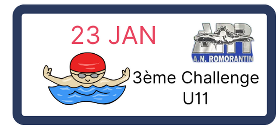 3 ème challenge U11